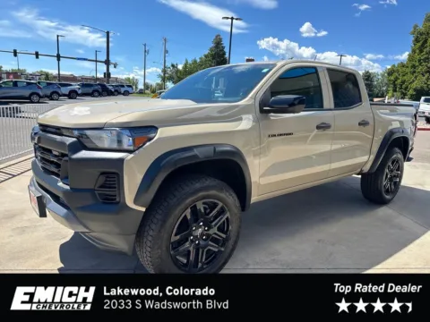 Beige 2023 Chevrolet Colorado Trail Boss for sale in Lakewood, CO