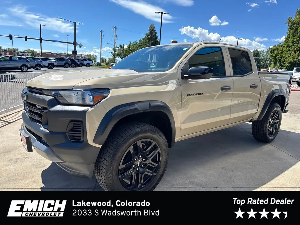 Beige 2023 Chevrolet Colorado Trail Boss for sale in Lakewood, CO