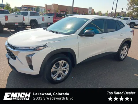 White 2026 Chevrolet Trax LS for sale in Lakewood, CO