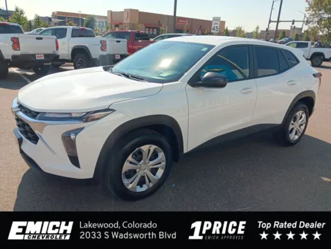 White 2026 Chevrolet Trax LS for sale in Lakewood, CO
