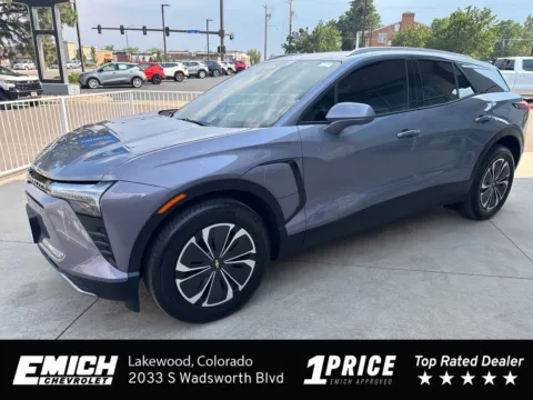 Gray 2024 Chevrolet Blazer EV LT for sale in Lakewood, CO