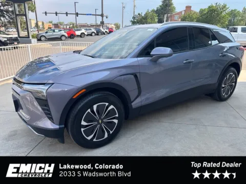 Gray 2024 Chevrolet Blazer EV LT for sale in Lakewood, CO