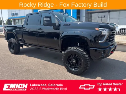 Photos of 2026 Chevrolet Silverado 2500 HD LTZ for sale in Lakewood, CO at Emich Chevrolet