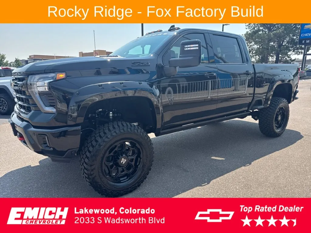 Black 2026 Chevrolet Silverado 2500 HD LTZ for sale in Lakewood, CO