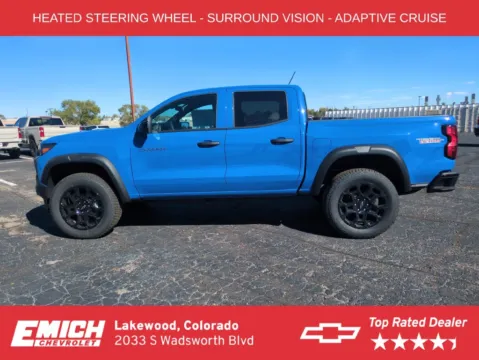 Photos of 2026 Chevrolet Colorado Trail Boss for sale in Lakewood, CO at Emich Chevrolet