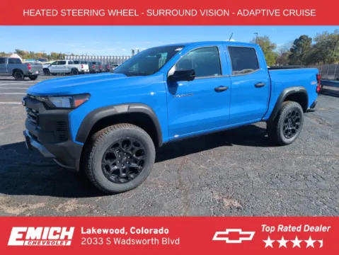 Blue 2026 Chevrolet Colorado Trail Boss for sale in Lakewood, CO