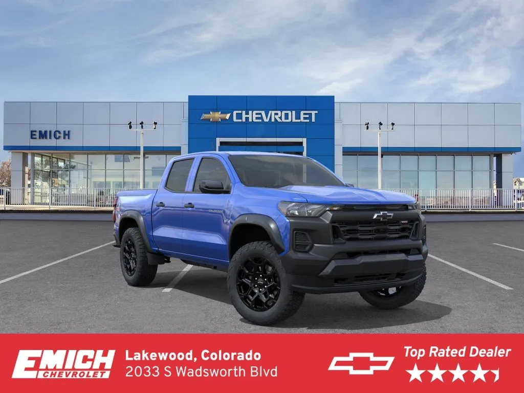 Blue 2026 Chevrolet Colorado Trail Boss for sale in Lakewood, CO