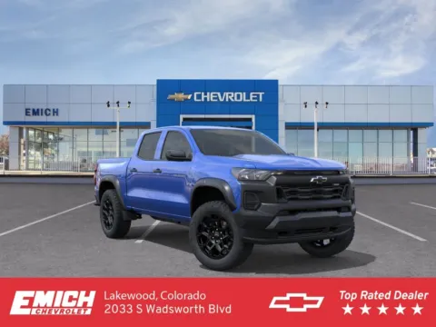 Blue 2026 Chevrolet Colorado Trail Boss for sale in Lakewood, CO