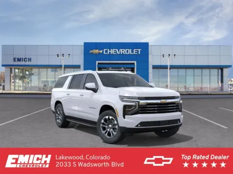 White 2026 Chevrolet Suburban LT for sale in Lakewood, CO