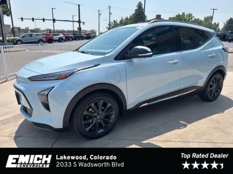 Blue 2022 Chevrolet Bolt EUV Premier for sale in Lakewood, CO