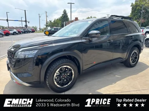 Black 2026 Nissan Pathfinder Rock Creek for sale in Lakewood, CO