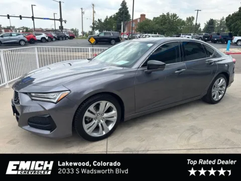 Gray 2021 Acura TLX Technology Package for sale in Lakewood, CO