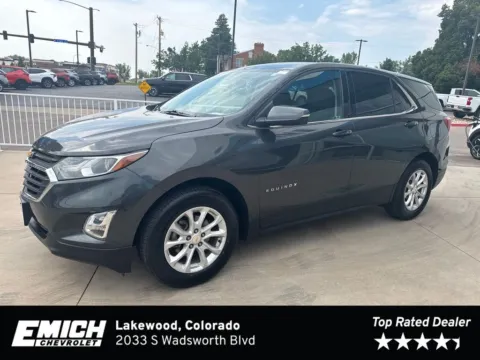 Gray 2018 Chevrolet Equinox LT for sale in Lakewood, CO