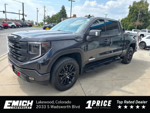 Gray 2023 GMC Sierra 1500 Elevation for sale in Lakewood, CO