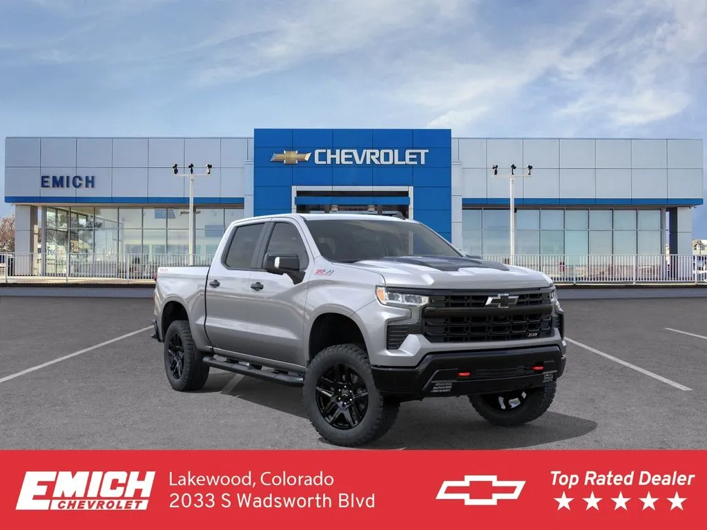 Gray 2026 Chevrolet Silverado 1500 LT Trail Boss for sale in Lakewood, CO