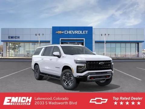 White 2026 Chevrolet Suburban Z71 for sale in Lakewood, CO