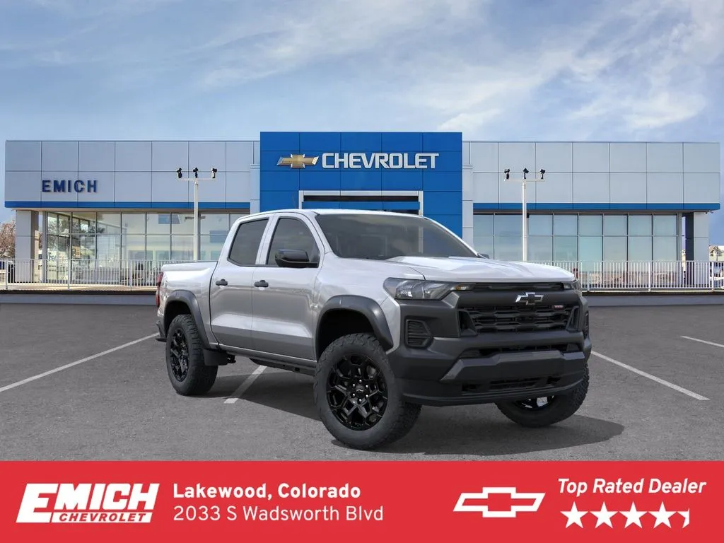 Gray 2026 Chevrolet Colorado Trail Boss for sale in Lakewood, CO