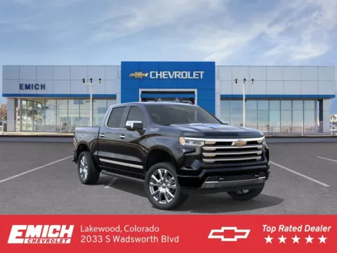 Black 2026 Chevrolet Silverado 1500 High Country for sale in Lakewood, CO