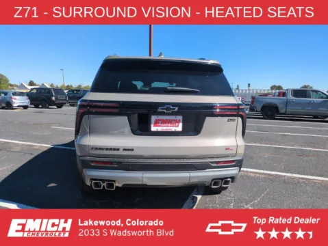 More photos of 2027 Chevrolet Traverse Z71 at Emich Chevrolet, CO