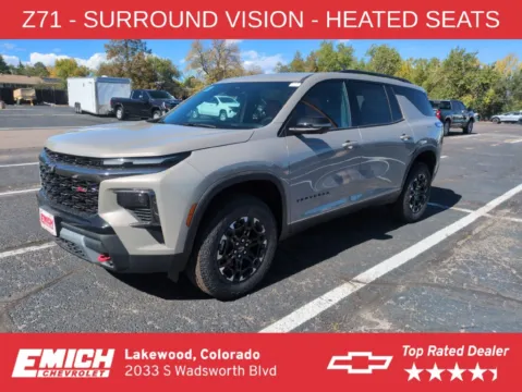 Gray 2027 Chevrolet Traverse Z71 for sale in Lakewood, CO