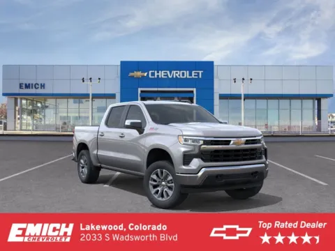 Silver 2026 Chevrolet Silverado 1500 LT for sale in Lakewood, CO