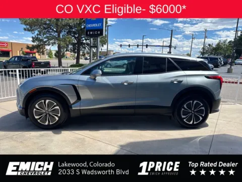 Photos of 2024 Chevrolet Blazer EV LT for sale in Lakewood, CO at Emich Chevrolet