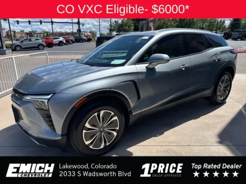 Gray 2024 Chevrolet Blazer EV LT for sale in Lakewood, CO