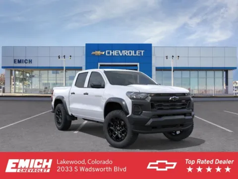 White 2026 Chevrolet Colorado Trail Boss for sale in Lakewood, CO