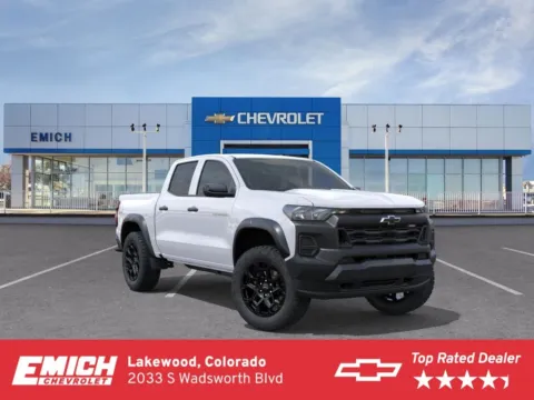 White 2026 Chevrolet Colorado Trail Boss for sale in Lakewood, CO