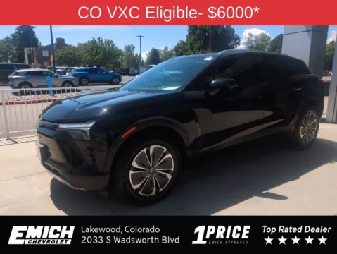 Black 2024 Chevrolet Blazer EV LT for sale in Lakewood, CO