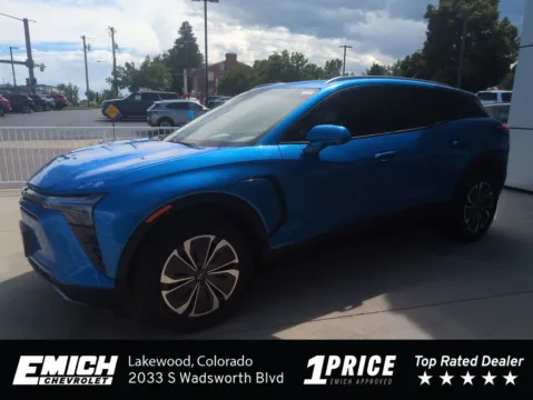 Blue 2024 Chevrolet Blazer EV LT for sale in Lakewood, CO