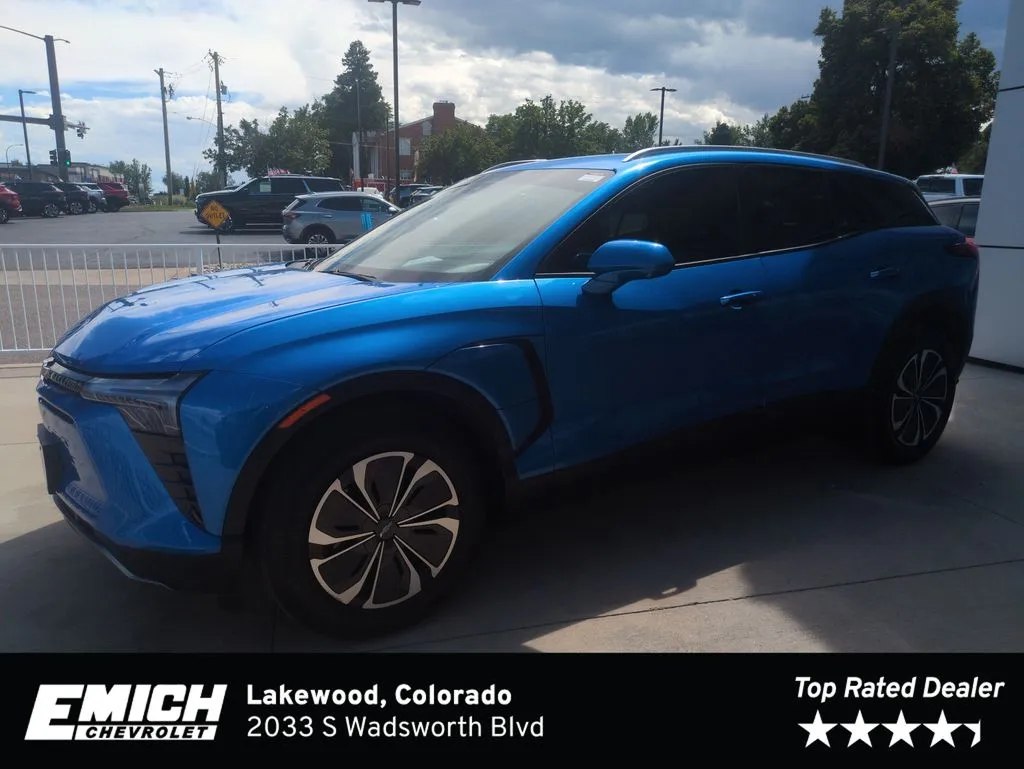 Blue 2024 Chevrolet Blazer EV LT for sale in Lakewood, CO