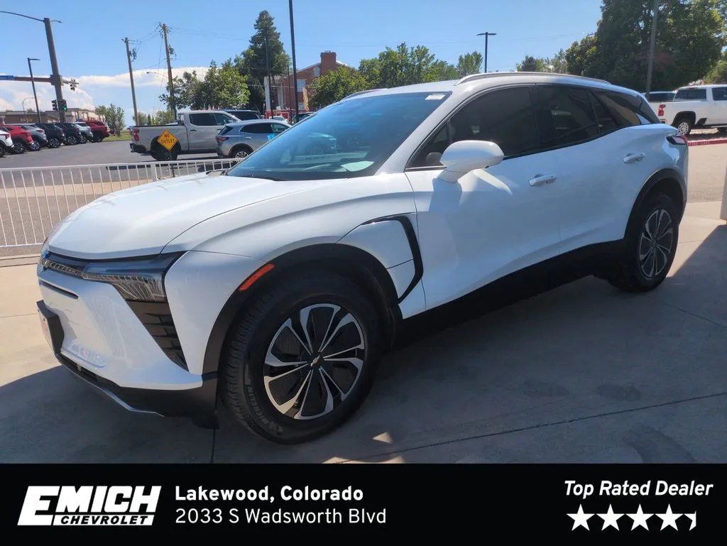 White 2024 Chevrolet Blazer EV LT for sale in Lakewood, CO