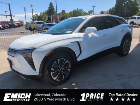 White 2024 Chevrolet Blazer EV LT for sale in Lakewood, CO