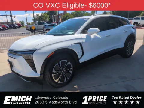 White 2024 Chevrolet Blazer EV LT for sale in Lakewood, CO