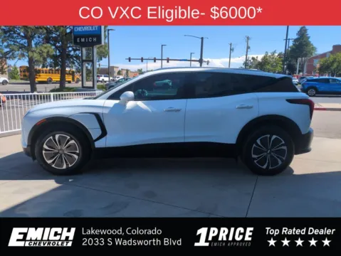 Photos of 2024 Chevrolet Blazer EV LT for sale in Lakewood, CO at Emich Chevrolet