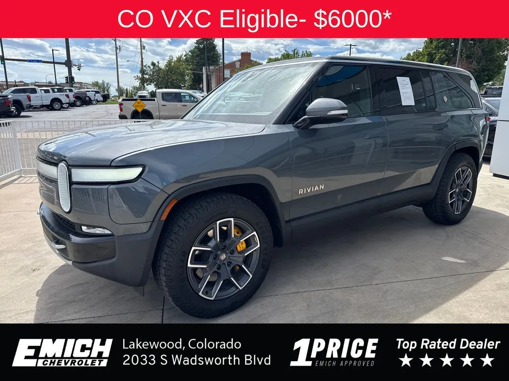 Gray 2023 Rivian R1S Adventure Quad Motor Large Pack for sale in Lakewood, CO