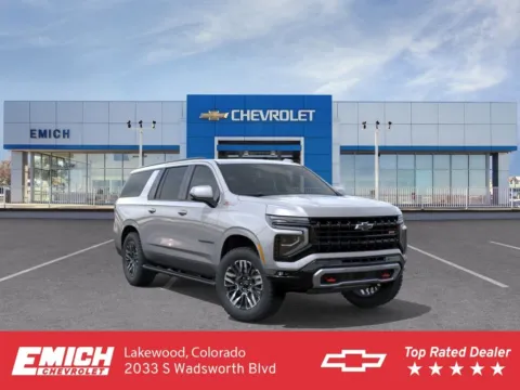 Gray 2026 Chevrolet Suburban Z71 for sale in Lakewood, CO