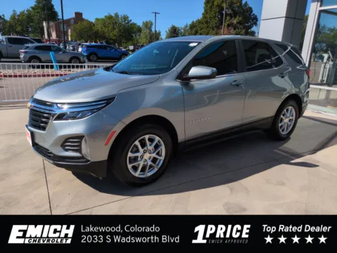 Gray 2024 Chevrolet Equinox LT for sale in Lakewood, CO