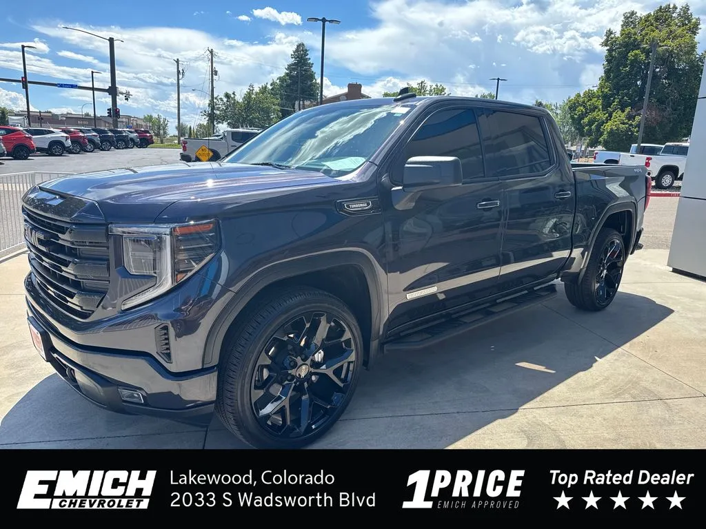 Gray 2025 GMC Sierra 1500 Elevation for sale in Lakewood, CO