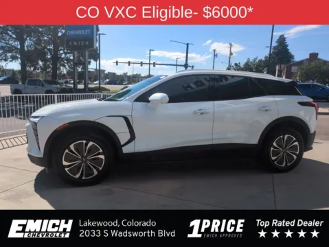 Photos of 2024 Chevrolet Blazer EV LT for sale in Lakewood, CO at Emich Chevrolet