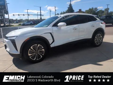 White 2024 Chevrolet Blazer EV LT for sale in Lakewood, CO