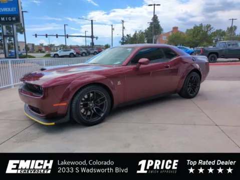 Red 2019 Dodge Challenger R/T Scat Pack Widebody for sale in Lakewood, CO