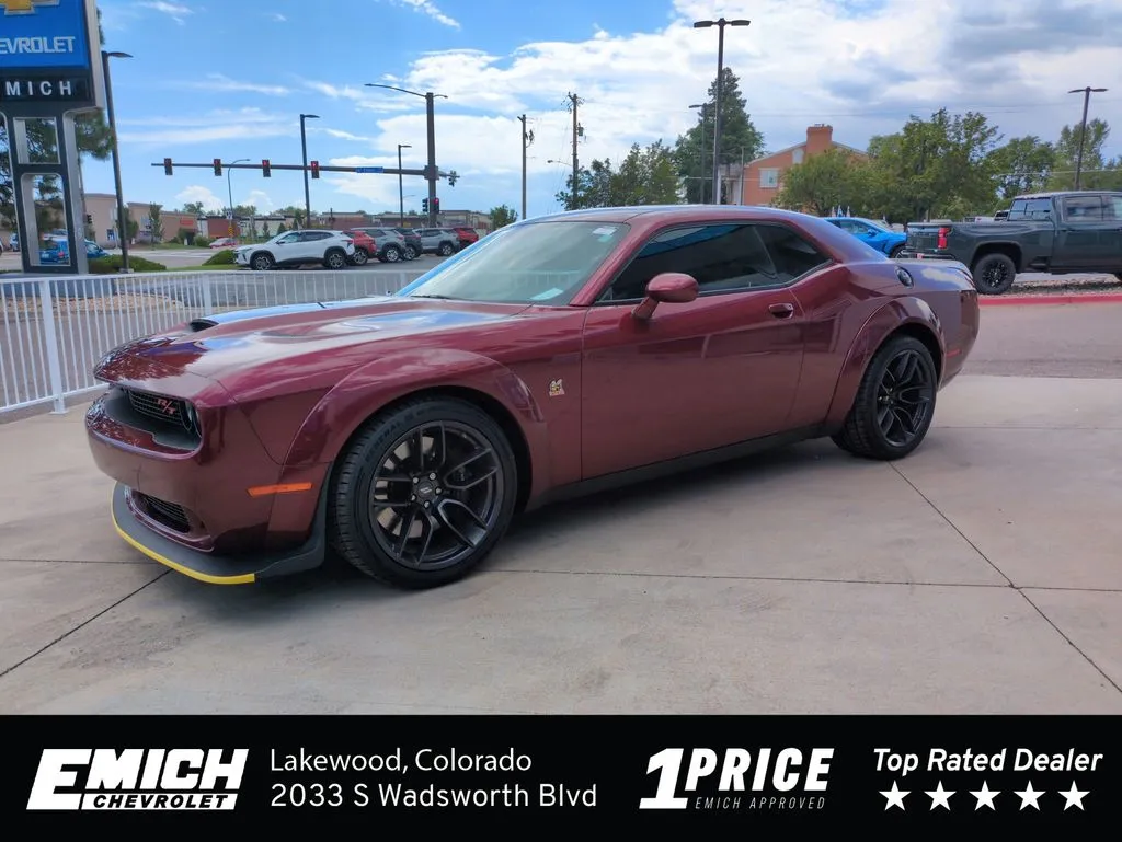 Red 2019 Dodge Challenger R/T Scat Pack Widebody for sale in Lakewood, CO