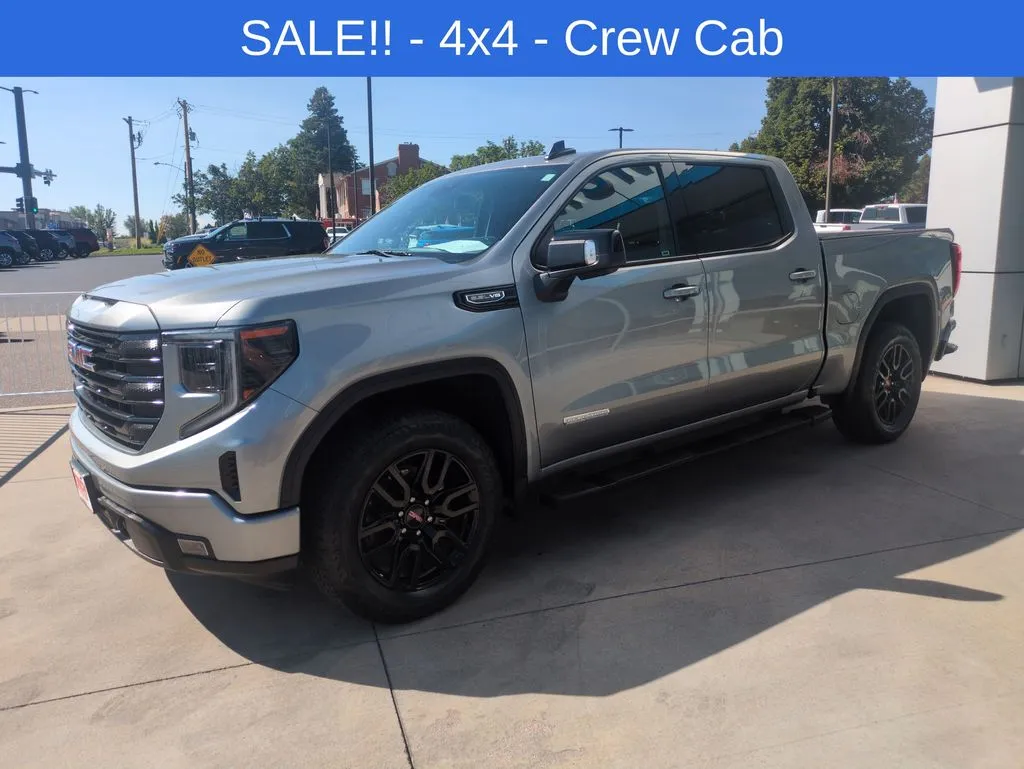 Gray 2023 GMC Sierra 1500 Elevation for sale in Lakewood, CO
