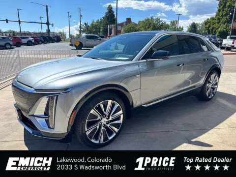 Silver 2024 Cadillac LYRIQ Luxury for sale in Lakewood, CO