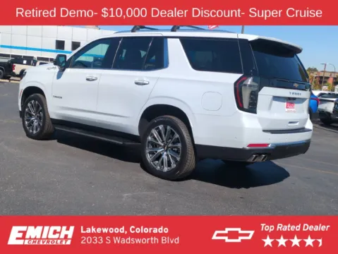 Another view of 2026 Chevrolet Tahoe High Country for sale in Lakewood, CO at Emich Chevrolet