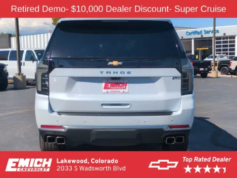 More photos of 2026 Chevrolet Tahoe High Country at Emich Chevrolet, CO