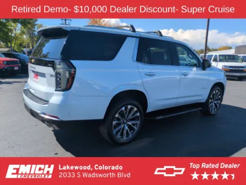 More photos of 2026 Chevrolet Tahoe High Country at Emich Chevrolet, CO