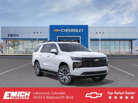 White 2026 Chevrolet Tahoe High Country for sale in Lakewood, CO